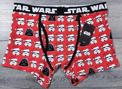 Нижнее белье мужское Star Wars размер XL трусы-боксеры Darth Vader Stormtrooper Christmas Xmas - Изображение 1 из 4
