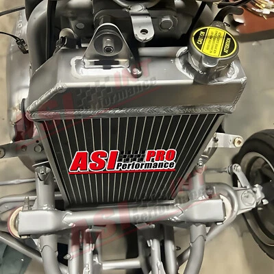 2 Row Aluminum Radiator for 1987-2006 Yamaha Banshee 350 YFZ350 2005 2004 Foto 1 de 4