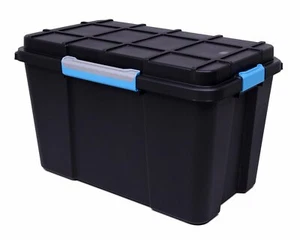 110 Litre Stackable, Nestable Water Resistant Mobile Plastic Damp Area Storage - Picture 1 of 8