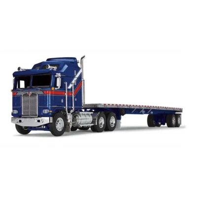1/64 DCP LIBERTY SERIES KENWORTH K100 COE AREODYNE W/ WILSON FLATBED TRAILER - Image 1 of 4