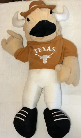 Texas Longhorns Plush Stuffed Toy Animal Mascot Cover