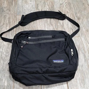 Patagonia Headway Discontinued Black Convertible Backpack Carry On Messenger - Picture 1 of 15