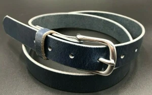 3/4" Genuine Bridle Leather Dress Belt,Buckle,Western Fashion Women Men Handmade - Picture 1 of 33