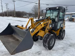 2023 WOLF Mini 780H Wheel Loader Forklift Snowplow with 2 Attachments  - Picture 1 of 19