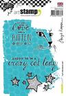 Carabelle Studio Cling Stamp A6 by Birgit Koopsen Let's Talk About Cats Kitten