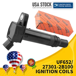 Engine Ignition Coils Direct OEM High Performance UF652 Set of 1 for Hyundai Kia - Picture 1 of 14