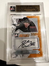 2010-11 ITG Ultimate Memorabilia Future Stars Autographs #11 Scott Glennie
