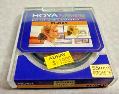 55mm Hoya FL-D Daylight Balance Lens Filter FLD Japan Fluorescent Round 55 mm  - Image 1 of 3