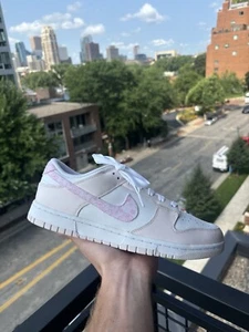 Size 10M/11.5W Nike Dunk Low Pink Paisley 2023 - FD1449 100 - Picture 1 of 5