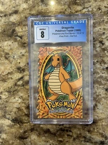 1999 Topps Pokémon the First Movie Dragonite 12 of 12 Die-Cut - Picture 1 of 5