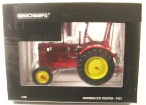Hanomag R35 Traktor mit Dach (rot) 1955 1:18 Minichamps - Bild 1 von 1