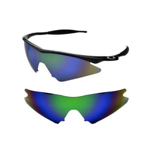NUEVO LENTE DE BARRIDO PERSONALIZADO VERDE POLARIZADO PARA GAFAS DE SOL OAKLEY MARCO M - Imagen 1 de 5