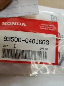 Genuine Honda Pan Screw 4X16 93500-040160G - Picture 1 of 2