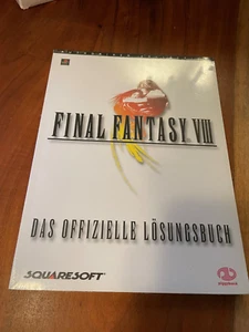 Final Fantasy VIII 8 Das Offizielle Lösungsbuch Squaresoft Piggyback - Afbeelding 1 van 4