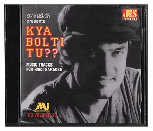 Music Hindi Karaoke CD Bollywood Songs Kya Bolti Tu? Aniruddh LIMITED EDITION - Picture 1 of 2