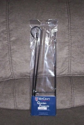 Asta de bandera de jardín WinCraft para banderas de 12,5" x 18" fácil montaje sin necesidad de herramientas Foto 1 de 4