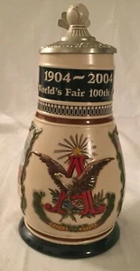 2004 Budweiser 100th Anniversary St. Louis World's Fair Stein CB28 - Picture 1 of 6