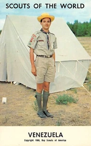 #H3071 BOY SCOUTS OF THE WORLD POSTAL, VENEZUELA - Imagen 1 de 2