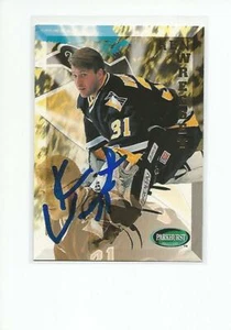 KEN WREGGET Autographed Signed 1995-96 Parkhurst card Pittsburgh Penguins COA - Picture 1 of 1