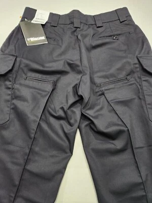 Blauer Uniform Street Gear Side Pockets Dark Navy Duty Pants W36 Reg L28 New - Image 1 of 4