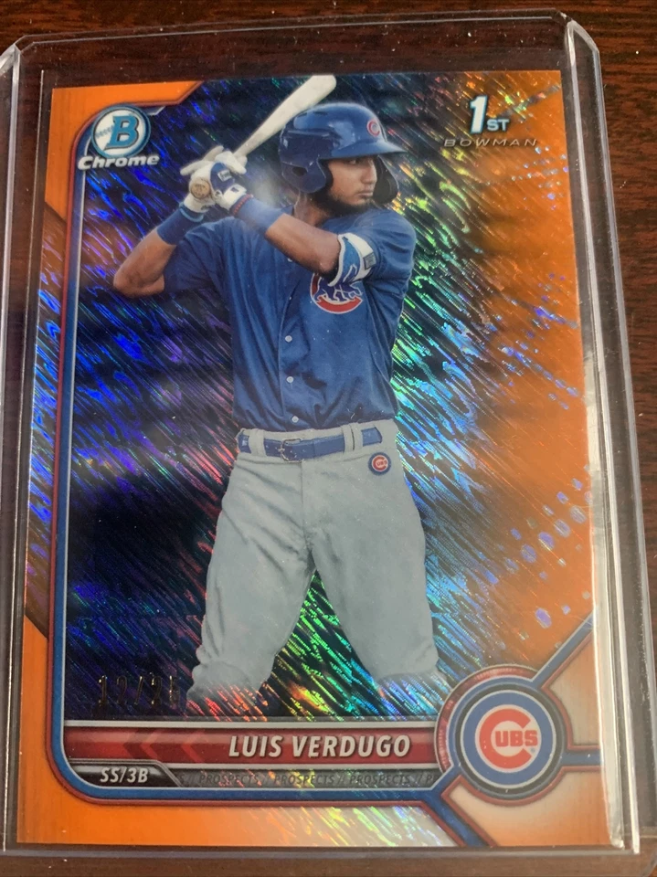 Luis Verdugo Orange Shimmer /25 - Image 1 of 1