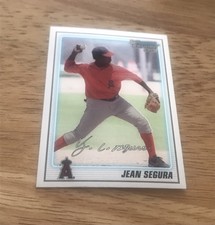 JEAN SEGURA prospect rc 2010 Bowman Draft Chrome BCP7