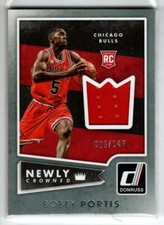 2015-16 Donruss Newly Crowned Rookie Jerseys #3 Bobby Portis 149 (ref 176384)