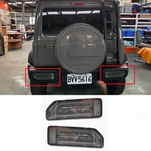 For Suzuki Jimny 2019-20 L+R Pair LED Smoked Dynamic Rear Tail Light Brake Lamp - Picture 1 of 8