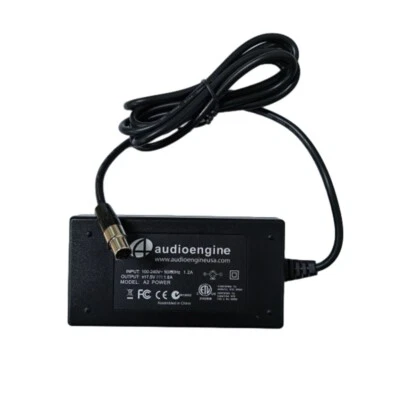 Audioengine A2+ HD3 Aktiv Lautsprecher Netzkabel Adapter Trafo 17.5V 1.8A 3pin - Bild 1 von 4