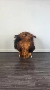 Icelandic sheepskin rug | Scandinavian sheepskin rug | soft  long wool #C273 - Picture 1 of 8