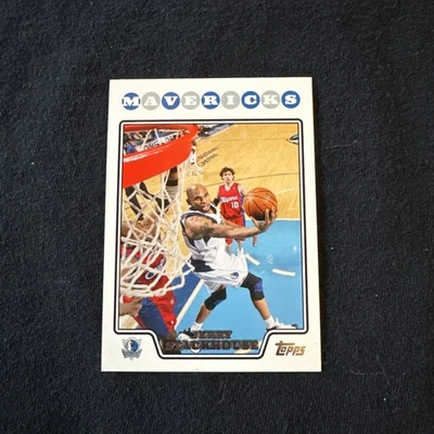 2008-09 Topps #145 Jerry Stackhouse Dallas Mavericks ￼ - Image 1 of 2