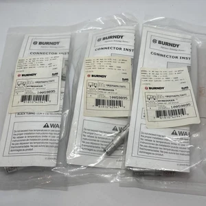 3 BURNDY / YSR2CFX4CFXLTCKITC / CU SPLICE REDUCER W/ CLEAR HEAT SHRINK / 2-4 AWG - Picture 1 of 4