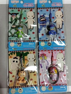 Yatterman Kewpie Kewsion figure key chain Lot 4 set retro anime Japan m633 - Picture 1 of 16