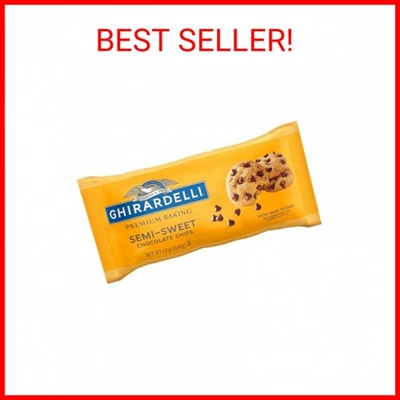 Chips para hornear GHIRARDELLI chocolate semidulce premium, chips de chocolate para Bakin Foto 1 de 2