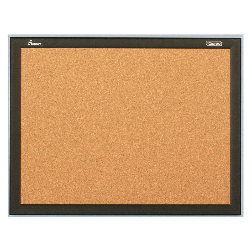 ABILITY ONE 7195-01-651-1298 Bulletin Board,Cork Board,Beige 54ZH83 - Image 1 of 1