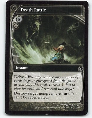 Death Rattle #82, Future Sight, Magic the Gathering card - Image 1 of 2