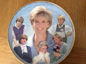 Princess Diana Royle Worcester Plate - Picture 1 of 2