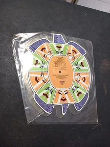 Art of Noise Moments In Love 7 Inch vinyl UK Ztt 1985 shaped pic disc PZTPS02 - Picture 1 of 8