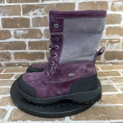 UGG Butte Waterproof Winter Snow Boots Lavender Purple 1001674 Girl Youth Size 2 - Image 1 of 4