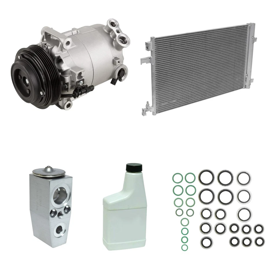 AC Compressor & Condenser Kit Fits Buick Regal Chevrolet Malibu KTC222 - Image 1 of 4