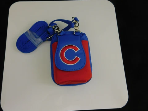 Chicago Cubs Purse Plus Touch Phone ID Wallet Charm 14 Gift Bag MLB Cover