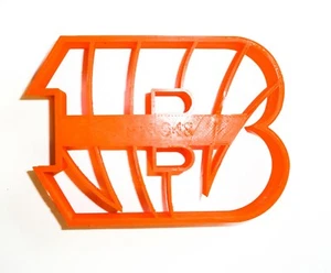 CINCINNATI BENGALS NFL FOOTBALL LOGO SPECIAL OCCASION COOKIE CUTTER USA PR948 - Imagen 1 de 10