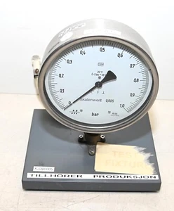 Skalenwert Test Gauge 0-1 Bar .005 Divisions - Picture 1 of 3