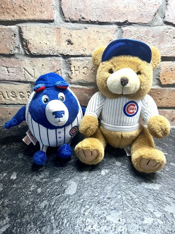 Chicago Cubs Baseball Plush Bears Vintage Cover