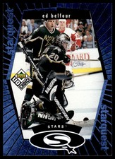 1998-99 UD Choice StarQuest Blue Ed Belfour Dallas Stars #SQ17 R6