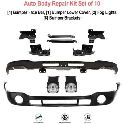 Kit de luces antiniebla/imprimadas para parachoques delantero para GMC Sierra 1500 2500 HD 2003-2007 | 3500 Foto 1 de 4