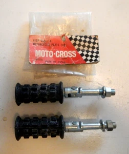 Vintage NOS Rickman 125 MX SD 250 Motorcycle Foot Pegs Kijima Japan - Picture 1 of 3