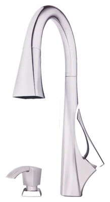 Pfister Venturi Kitchen Faucet with Pull Down Sprayer and Soap Dispenser SEALED