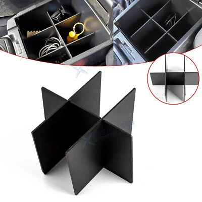 Caja reposabrazos central ABS organizadora bandeja divisor inferior para Toyota Tacoma 2016-2023 Foto 1 de 4