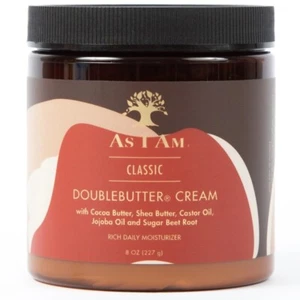 AS I AM DOUBLE BUTTER CREAM RICH DAILY MOISTURIZER 227g/8OZ + FREE DELIVERY - Picture 1 of 1